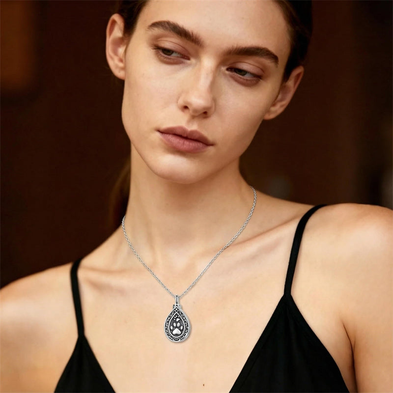 Sterling Silver Bumble Bee  Butterfly Cardinal Cross Dragonfly Hummingbird Paw Print Urn Necklace for Ashes