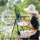 Sterling Silver Moonstone Tree of Life Art Book Pendant Necklace for Book Lover