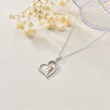 Sterling Silver  Cello Violin Necklace Music Gifts for Women Girl Daughter