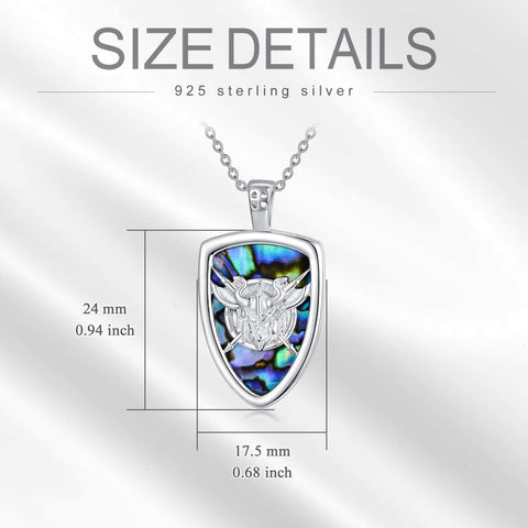 Sterling Silver Peace Sign Coexist Peace Symbol Pirate Tree of Life Thor's Hammer Wolf Raven Viking Series Necklace