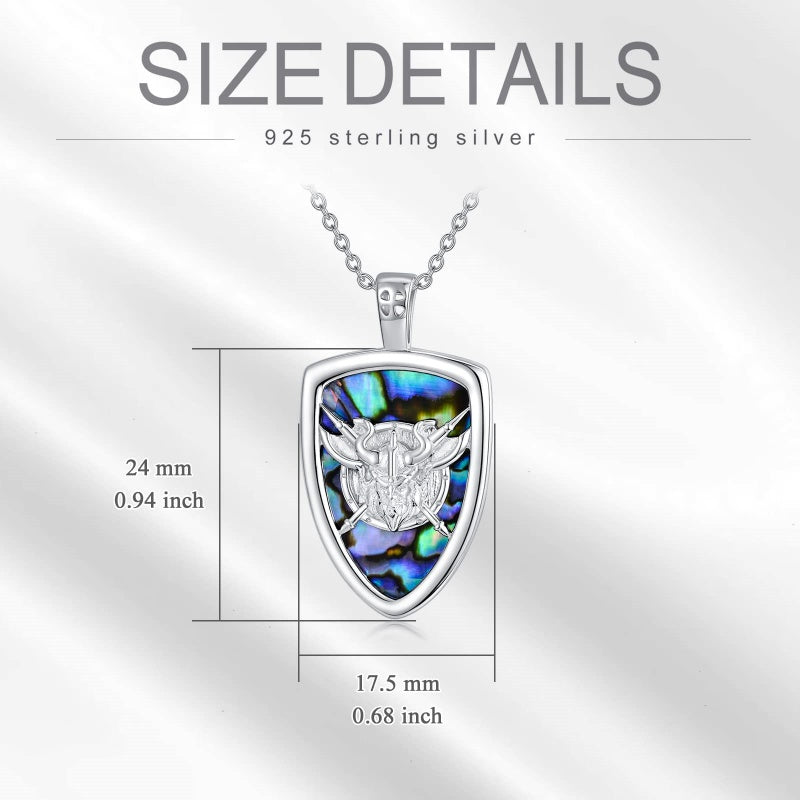 Sterling Silver Peace Sign Coexist Peace Symbol Pirate Tree of Life Thor's Hammer Wolf Raven Viking Series Necklace