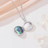 Sterling Silver Personalized Photo Moonstone Tree of Life  Pendant Necklace