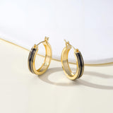 14K Gold Plated  Hoop Earrings for Her