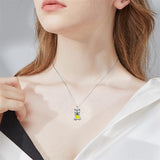 Sterling Silver French Bulldog Pendant Necklace
