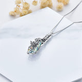 Sterling Silver Butterfly Urn Necklace For Ashes