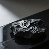 Sterling Silver Personalized Pattern Engraved High School University College Class Ring