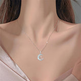 Sterling Silver Moonstone Tree of Life Art Book Pendant Necklace for Book Lover