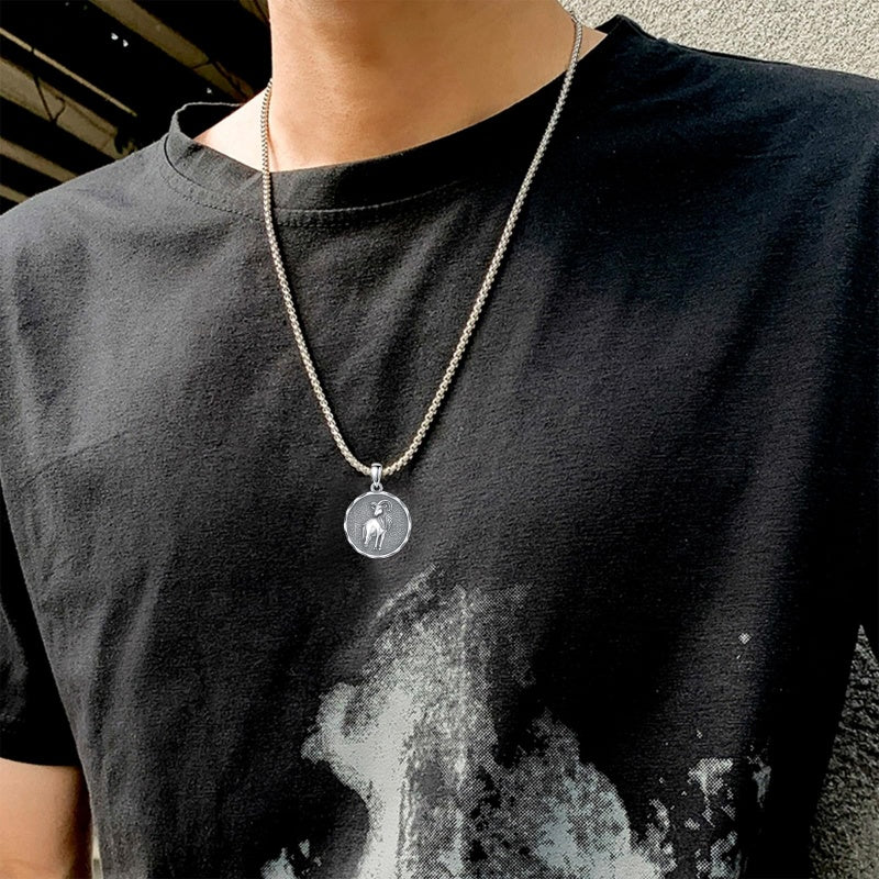 Sterling Silver Constellation Celestial Pendant Necklace Astrology Jewelry Birthday Gifts Christmas