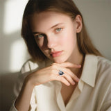 Sterling Silver Vintage Cat Butterfly Dragonfly Hummingbird Snake Ring for Women