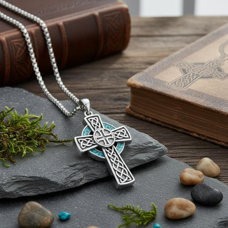 Sterling Silver Cross Pendant Necklace Christian Religious Jewelry Gifts for Anniversary