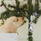 Sterling Silver Cubic Zirconia Yorkshire Boston Terrier Chihuahua Dachshund  Bead Charms