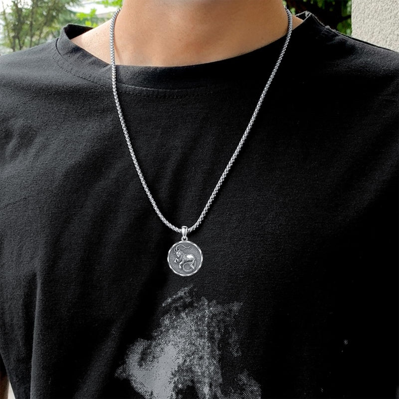 Sterling Silver Constellation Celestial Pendant Necklace Astrology Jewelry Birthday Gifts Christmas