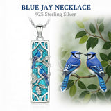 Sterling Silver Abalone Shell Bar Cardinal Bee Butterfly Hummingbird Dragonfly Phoenix Pendant Necklace for Women