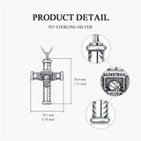 Sterling Silver Baseball Basketball Football Urn Necklace for Ashes