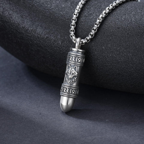 Sterling Silver Bullet Butterfly Rose Dragon Eagle Jesus Urn Necklace for Ashes