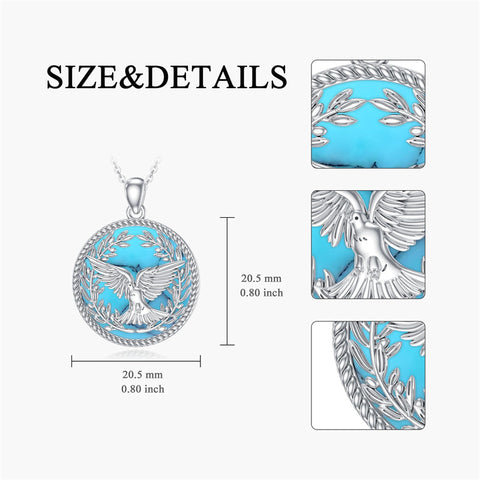 Sterling Silver Bald Eagle Dove Koi Fish Horse Pendant Necklace