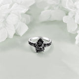 Sterling Silver Vintage Cat Butterfly Dragonfly Hummingbird Snake Ring for Women