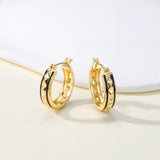 14K Gold Plated  Hoop Earrings for Her