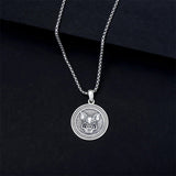 Sterling Silver  Eagle Elephant Fox Octopus Trident  Pig Raven Scorpion Pendant Necklace