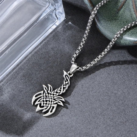 Sterling Silver  Eagle Elephant Fox Octopus Trident  Pig Raven Scorpion Pendant Necklace