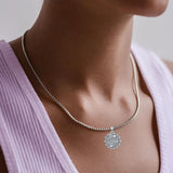 Sterling Silver Constellation Celestial Pendant Necklace Astrology Jewelry Birthday Gifts Christmas