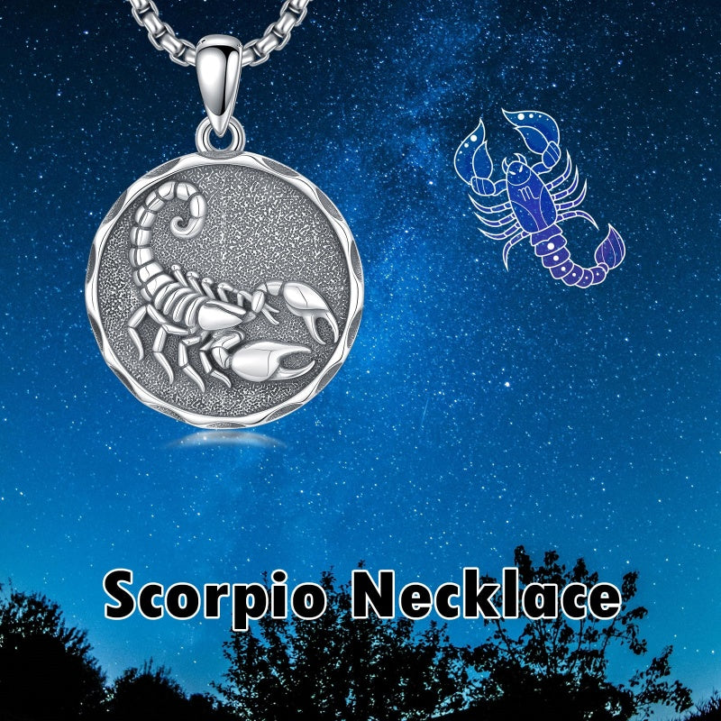 Sterling Silver Constellation Celestial Pendant Necklace Astrology Jewelry Birthday Gifts Christmas