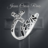 Sterling SilverJesus Cross Bee Cross  Dragonfly Cross Moonstone Sunflower Tree of Life Sunflower Adjustable Spoon Ring