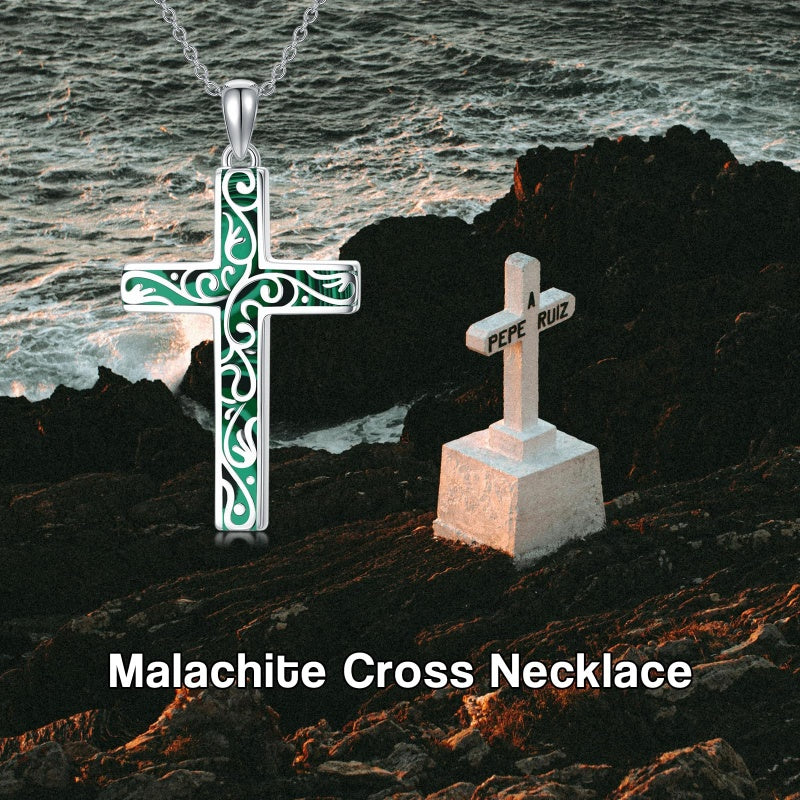 Sterling Silver Cross Pendant Necklace Christian Religious Jewelry Gifts for Anniversary