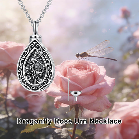 Sterling Silver Bumble Bee  Butterfly Cardinal Cross Dragonfly Hummingbird Paw Print Urn Necklace for Ashes