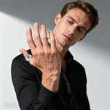 Sterling Silver Personalized Birthstone Engraved High School University College Class Ring