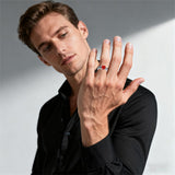 Sterling Silver Personalized Engraved High School University College Class Ring Graduation Gift