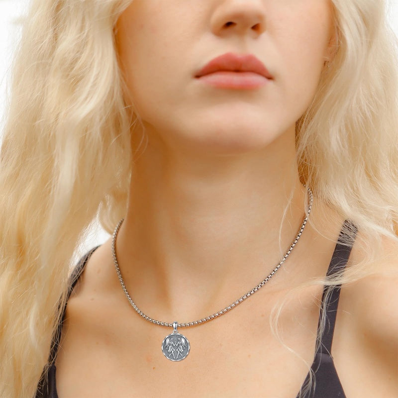 Sterling Silver Constellation Celestial Pendant Necklace Astrology Jewelry Birthday Gifts Christmas