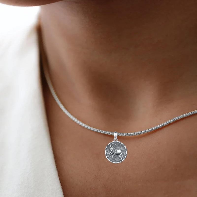 Sterling Silver Constellation Celestial Pendant Necklace Astrology Jewelry Birthday Gifts Christmas