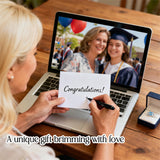 Sterling Silver Personalized High School Class Ring for Women