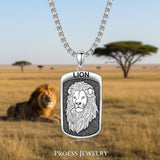 Sterling Silver Tiger Eagle Lion Dragon Phoenix Necklace for Men Animal Jewelry Gifts for Chrismas Birthday