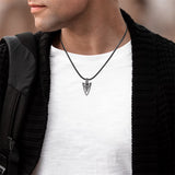 Sterling Silver Arrow Celtic Knot Cross Wolf Urn Necklace for Ashes