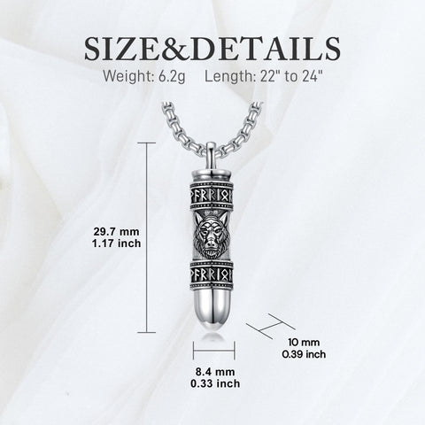 Sterling Silver Bullet Butterfly Rose Dragon Eagle Jesus Urn Necklace for Ashes