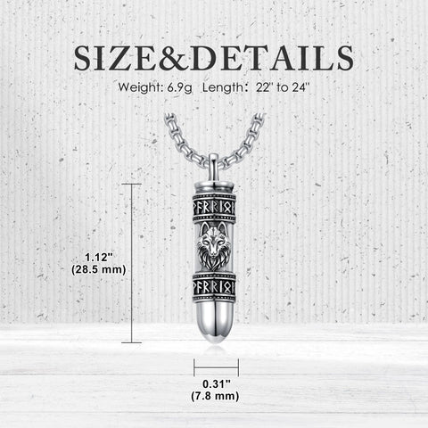 Sterling Silver Bullet Butterfly Rose Dragon Eagle Jesus Urn Necklace for Ashes