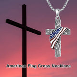 Sterling Silver Cross Pendant Necklace Christian Religious Jewelry Gifts for Anniversary