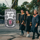 Sterling Silver Personalized Birthstone Class Necklaces High School, College University Pendant Necklace