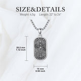 Sterling Silver Memento Mori Tree of Life Anubis Pendant Viking Amulet   Protection Pendant Necklace Egyptian Jewelry