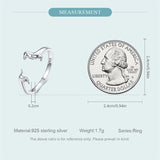 Sterling Silver Dachshund Adjustable Animal Ring