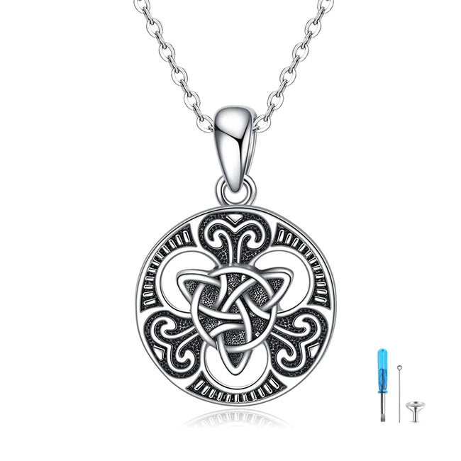 Celtic Cross Stainless Pendant Urn - In The Light Urns