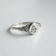 Sterling Silver Mushroom Nature Ring