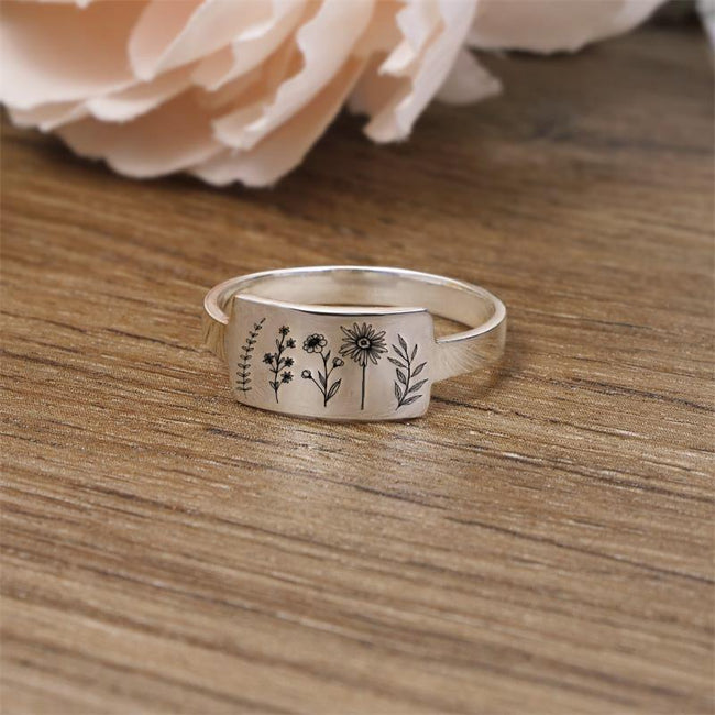Romanticwork shop wildflower ring