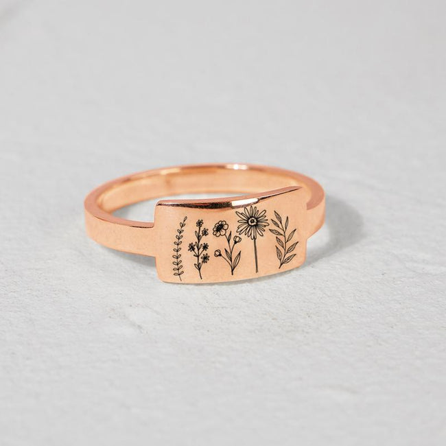 Romanticwork discount wildflower ring