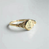 Sterling Silver Polar Bear Animal Ring