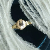 Sterling Silver Pine Tree Ring Tree Ring Conifer Ring Forest Ring