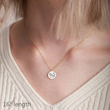 Sterling Silver Mushroom Pendant Necklace