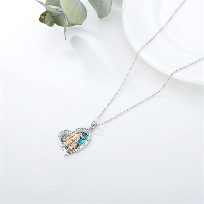 Father daughter necklace tiffany Clearance